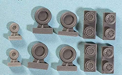 Reskit RS48-0035 - 1/48 – Resin Wheels Set for Dassault Mirage F.1