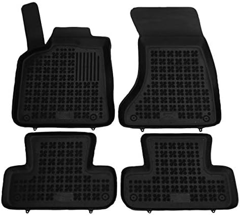 Rezaw Plast 全天候型ゴム製フロアマット Audi Q5 08 17用