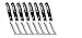 Miracle Blade World Class Professional Series Steak Knives Serrated (8 Steak Knives)