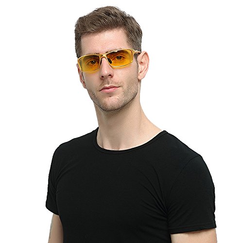 SOXICK Night Driving Polarized Glasses for Men Women Anti Glare Rainy Safe HD Night Vision HOT Fashion Sunglasses - Thumbnail 5