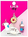 LaurDIY 37600019 First Coffee Charm Pack Multicolor
