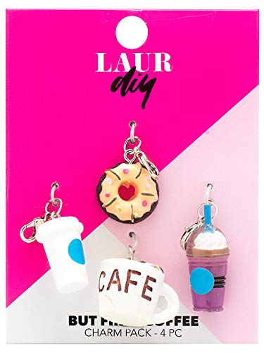 LaurDIY 37600019 First Coffee Charm Pack Multicolor