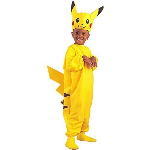 Child's Pikachu Pokemon Costume (Size: Large 7-10)