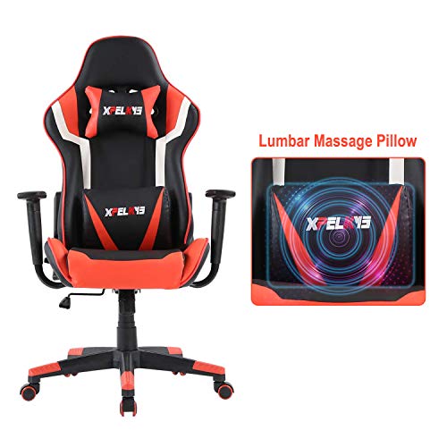 Xpelkys Gaming Chair Computer Game Chair Video Game Chair With Lumbar Support Vibrate Function High Back Pu Leather Game Chair Ergonomic Swivel Game #video #rocker #gaming #chair #review Xpelkys Gaming Chair Computer Game Chair Video Game Chair With Lumbar Support Vibrate Function High Back Pu Leather Game Chair Ergonomic Swivel Game