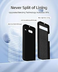 Dssairo 3 in 1 for Google Pixel 7 Case, with 2 Pack