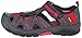 Merrell Hydro Water Sandal (Toddler/Little Kid/Big Kid), Grey/Red, 10 M US Toddler
