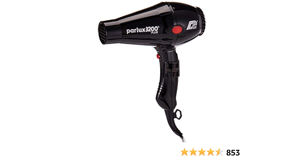 Parlux 3200 Compact - Secador de pelo plus, color negro : Amazon.es: Belleza