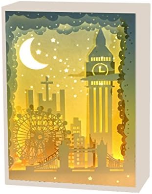 BOSHENG Papercut Light Boxes, 3D Shadow Box Led Light Night Lamp, Decorative Mood Light for Kids and Adults, Baby Nursery Kids Bedroom Living Room Night Light (Medium)
