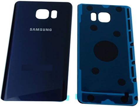 BLUE Samsung Galaxy Note 5 Glass Battery Back Door Cover N920 N920A N920P N920V