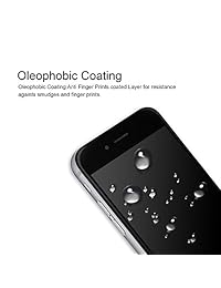 Supershieldz - Protector de pantalla de cristal templado para Apple iPhone 8 Plus iPhone 7 Plus (antiarañazos, antihuellas, sin burbujas, 2 unidades)