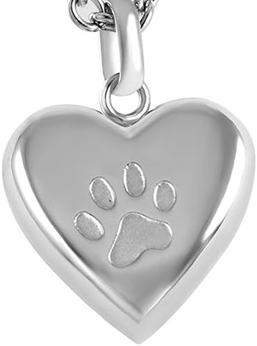 Pet Memorial Urn Pendant Necklace - 26 Designs - Dog Urn Pendant, Pet Ashes Jewelry, Available in Different Cute Keepsake Urn Pendant Designs Made from 925 Sterling Silver, Pet Memorial Gifts