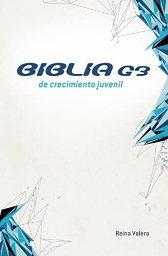 Biblia G3 de crecimiento juvenil RVR (Especialidades Juveniles) (Spanish Edition) Hardcover – April 22, 2014