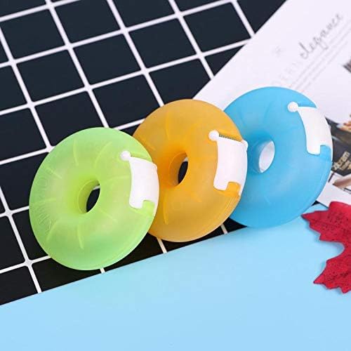 OPL Mart Desktop Tape Dispenser Portable Donut Tape Dispenser Desktop Invisible Tape Cutter Holder Stand