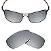 Mryok Polarized Replacement Lenses for Oakley Crosshair 2.0 OO4044 - Silver Titanium