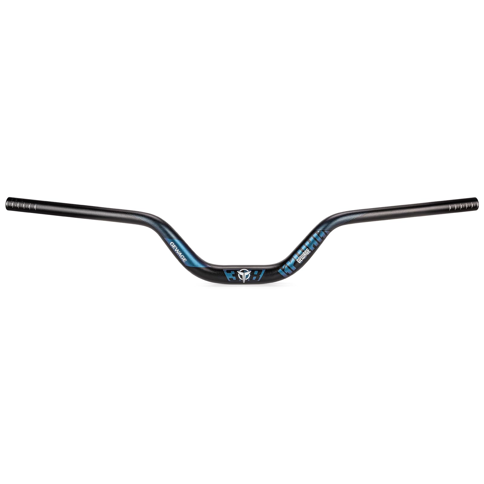 Photo 1 of 31.8 Bike Handlebar - 25mm, 55mm, 70mm, 90mm,120mm Riser Handlebar - 780mm Aluminium Alloy Mountain Bike Bicycle Handlebars (90mm Rise)