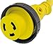 Conntek 17105-025RE Marine Shore Power 30 Amp Cordset with Light Indicator (Yellow, 25-Feet)