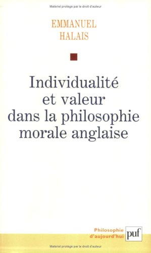 Individualité et valeur dans la philosophie morale anglaise