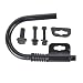 Superior Parts M745RB Spring Loaded Rafter Round "U" Hook - Black