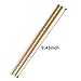 AusKit Natural Bamboo Chopsticks Reusable, Chopstick, FDA Certified, 10 Pairs Gift Sets
