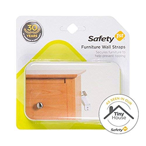Safety 1st Furniture Wall Straps, 8 Count