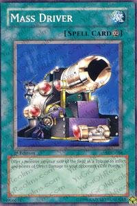 Yu-Gi-Oh! - Mass Driver (MFC-088) - Magicians Force - 1st Edition - Common