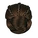 USIX Braided Bun Hair Piece Elegant Updo Braided Hair Bun Braided Chignon Hairpiece with Built-in Combs for Women Girls Party Wedding Hairdos Dancing Costume Hair Accessory (2009)thumb 1