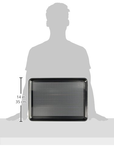 MIU France E-95126-P Perforated Baking Pan, 13 x 18", Silver