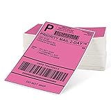 Memoking Package Labels - 4"X6" Fanfold Thermal