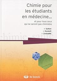 Chimie pour les étudiants en médecine