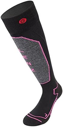 Lenz Adult Heat Socks 1.0, Unisex, 1015, black/pink