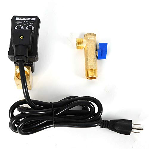 Auto Drain Valve 110V Electronic Drain Valve 1/2"Automatic Electronic Timed Air Compressed Drain Valve 2-way Direct-acting Air Tank Water Moisture Drain Valve Car Air Gas Systerm Tools - Thumbnail 4