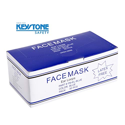 50 x Disposable Face Mask Surgical Medical Dental Mask Industry Loop Dust Mask