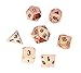 Rose Gold / Copper (Metal) D&D Dice Set for RPGs for Tabletop Roleplaying Games, DND, Pathfinder RPG