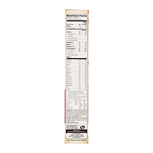 GREAT GRAINS RAISINS DATES AND PECANS BREAKFAST CEREAL, RAISIN CEREAL WITH SWEET DATES AND GRANOLA CLUSTERS, NON-GMO PROJECT VERIFIED, 16 OZ BOX