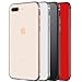 RANVOO iPhone 8 Plus/iPhone 7 Plus Case, Premium Bumper Case Flexible Protective Aluminum TPU Hybrid Bumper Frame [Support Wireless Charging] for Apple iPhone 8 Plus and iPhone 7 Plus, Red [Armor]