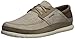 Crocs Men's Santa Cruz Playa Lace-Up Sneaker | Comfortable Casual Loafer, Khaki/Stucco, 8 M US