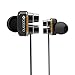 T-TOPER Noise Isolating Stereo Wired Sweatproof Two Drivers Heavy Bass Earphones with Mic for SmartPhones