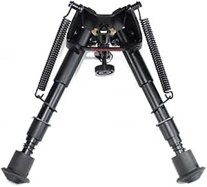 6" to 9" Spring Return Sniper Rifle bipod KeyMod Sling stub Adapter mount
