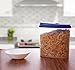 Utopia Kitchen Cereal Containers Set – Pack of 3 Storage Boxes with Lids - Durable Plastic Material, Dry Food Storage, Airtight Food Dispensers for Kitchen & Pantry