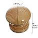 Bezall 10pcs 24mm Natural Wooden Cabinet Drawer Cupboard Wardrobe Door Knobs Pull Handle Furniture Hardware