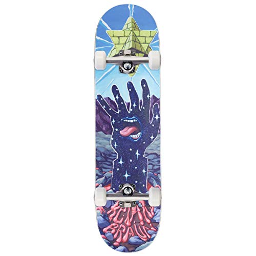 Santa Cruz Braun Pyramid Hand Everslick Skateboard Complete 