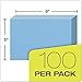 Oxford Blank Color Index Cards, 5