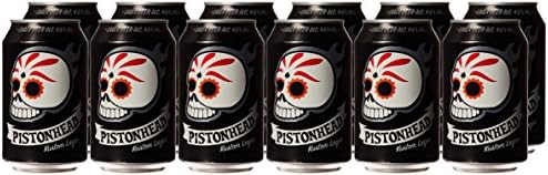 Pistonhead Lager Cans, 12 x 330 ml