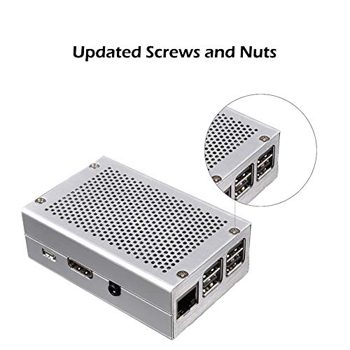 2 iUniker+Raspberry+Aluminum+Silver+Heatsink
