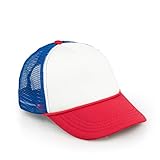 Fourth Castle Micromedia Stranger Things Red, White & Blue Mesh Trucker Cap