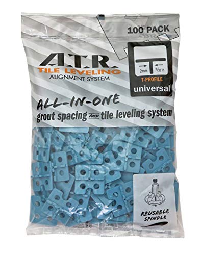 ATR Leveling System - Universal 2mm T' Plates Qty 100