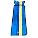 Rodzon Sleeping Pad, Self-Inflating Waterproof Lightweight Splicing Sleeping Pad with Pillow, Air Inflatable Camping Mat for Travel, Backpacking, Camping, Hiking and Outdoor Activities (Blue+Yellow)