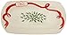 Lenox Holiday Carved Oblong Platter, Ivory