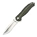 KIZER Cutlery Folding Pocket Knives Liner Lock Flipper Knife Green G10 Handles Tactical Knife, Matt Cucchiara Bad Dog V3463A2