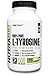 NutraBio 100% Pure L-Tyrosine - 500 mg - 150 Vegetable Capsules